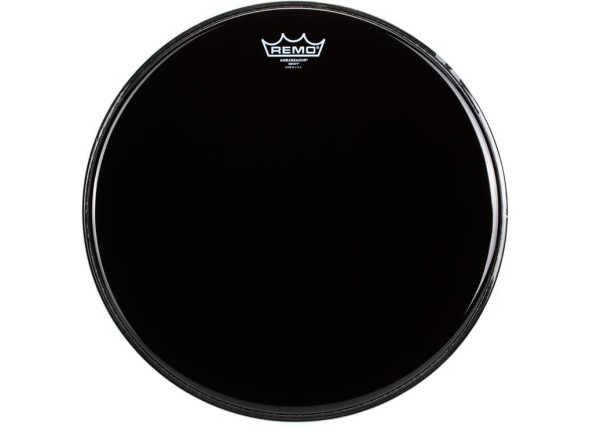 Remo Ebony Ambassador 16 Inch Bass Drum Head Remo Ebony Ambassador 16 Inch Bass Drum Head